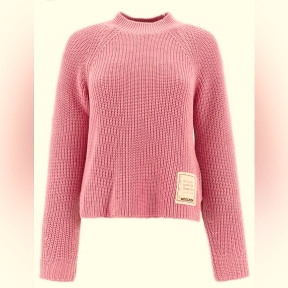 Woolrich Made in Italy Natural Dyeing for Conscious Living Mock Neck Pullover - Picture 1 of 13